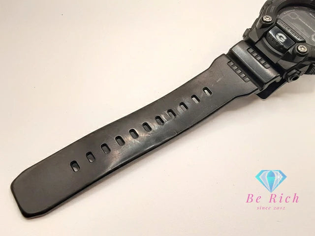 カシオ CASIO G-SHOCK メンズ 腕時計 DW-7900B 黒 ブラック SS 樹脂 ブレス デジタル クォーツ QZ スポーツ ファッション ウォッチ タイドグラフ ムーンデータ Gショック ジーショック 【中古】【送料無料】 ht6078