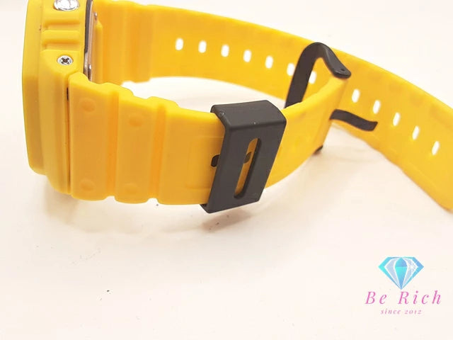 カシオ CASIO G-SHOCK ソーラー メンズ 腕時計 GA-B2100C イエロー 黄 樹脂 ブレス アナデジ デジタル アナログ クォーツ QZ ウォッチ Gショック ジーショック 【中古】【送料無料】ht6113