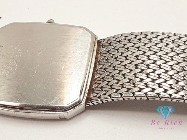 セイコー SEIKO ドルチェ 2P ダイヤモンド メンズ 腕時計 9521-5210 白 ホワイト シルバー SS ブレス アナログ クオーツ QZ ウォッチ DOLCE 【中古】【送料無料】ht6158