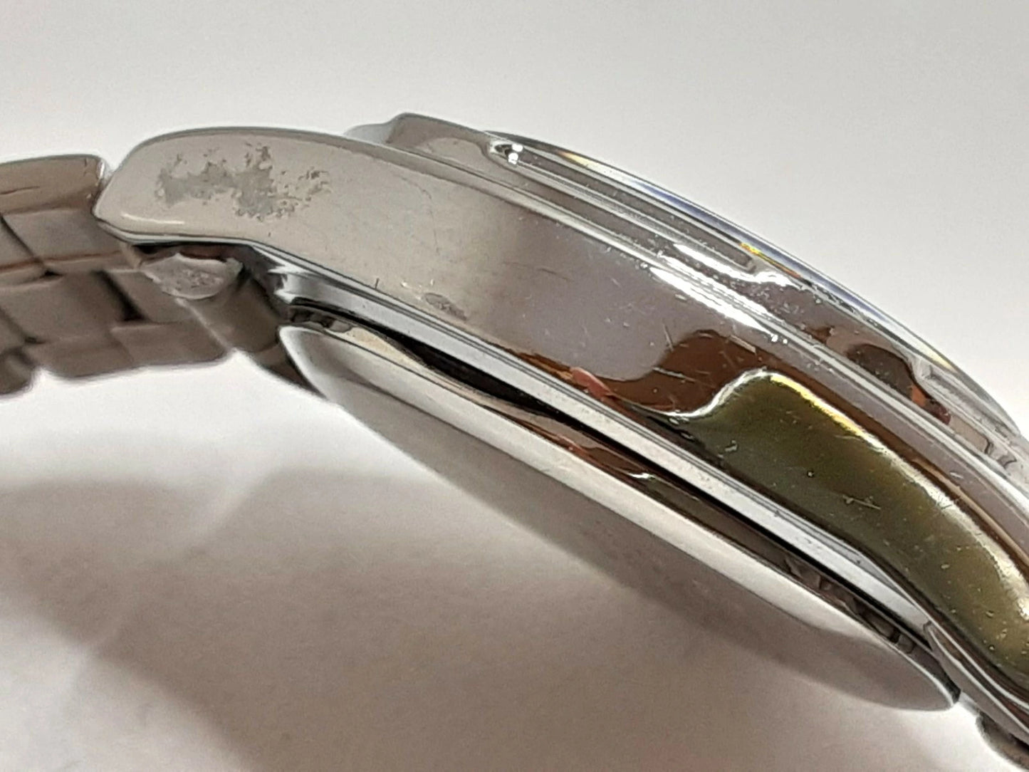 セイコー SEIKO アルバ ALBA レディース 腕時計 V501-0BJ0 ラウンド ピンク シルバー SS ブレス アナログ クオーツ QZ ウォッチ レディース 【中古】【送料無料】 ht6169