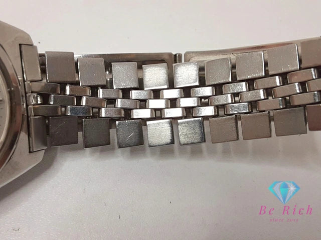 セイコー SEIKO ロードマチック 23石 自動巻き メンズ 腕時計 デイデイト 5606-7000 シルバー SS ブレス オートマ AT アナログ ウォッチ ヴィンテージ アンティーク LM LORD MATIC 【中古】【送料無料】 ht6176