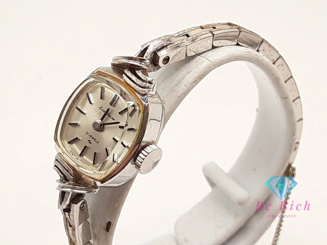 セイコー SEIKO SOLAR 21石 手巻き レディース 腕時計 10-3530 クッション スクエア シルバー SS ブレス アナログ ウォッチ ヴィンテージ アンティーク ソーラー 【中古】【送料無料】 ht6181
