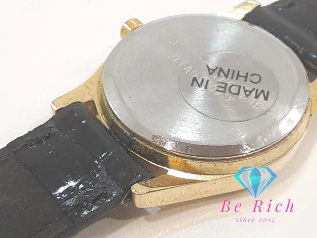 Rumours ルモアズ レディース 腕時計 白 ホワイト ブラック 黒 SS レザー ブレス アナログ クオーツ QZ ウォッチ 【中古】【送料無料】 ht6223