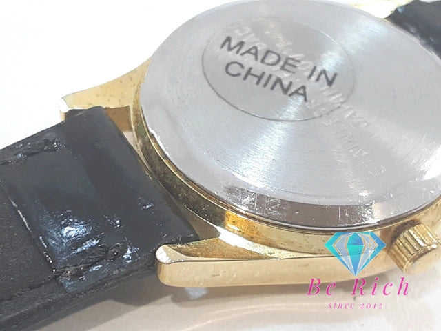 Rumours ルモアズ レディース 腕時計 白 ホワイト ブラック 黒 SS レザー ブレス アナログ クオーツ QZ ウォッチ 【中古】【送料無料】 ht6223