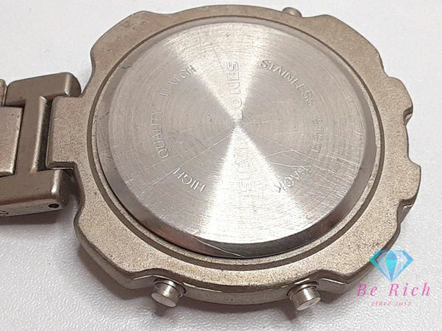 SILVER BONES ストップ ウォッチ カウントダウン タイマー グレー SS デジタル ヴィンテージ アンティーク レトロ 計測 【中古】【送料無料】 ht6256