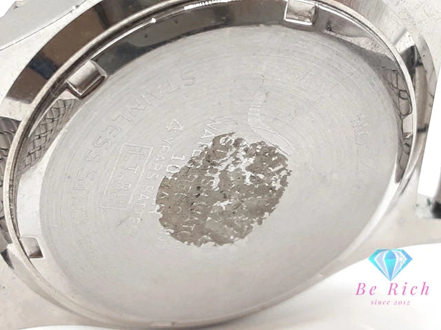 ジェイアクシス J-AXIS スクリプト メンズ 腕時計 黒 ブラック シルバー SS ブレス アナログ クォーツ QZ ウォッチ SCRIPT 【中古】【送料無料】 ht6322