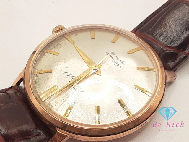 シチズン CITIZEN ジェット メンズ 腕時計 JT15701A 21石 自動巻き シャンパン ゴールド ブラウン 茶 GP 金張り レザー ブレス アナログ アンティーク ヴィンテージ ウォッチ Jet 【中古】【送料無料】 ht6334