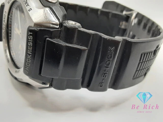 カシオ CASIO G-SHOCK 電波 ソーラー メンズ 腕時計 GW-2500 アナデジ グレー ブラック 黒 SS 樹脂 クォーツ QZ ウォッチ ジーショック Gショック 【中古】【送料無料】ht6340