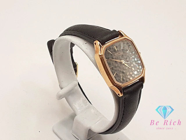 シチズン CITIZEN フォルマ レディース 腕時計 2931-296052 スクエア 黒 ブラック SS レザー ブレス アナログ クォーツ QZ ウォッチ FORMA 【中古】【送料無料】 ht6351