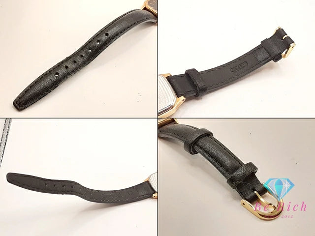 シチズン CITIZEN フォルマ レディース 腕時計 2931-296052 スクエア 黒 ブラック SS レザー ブレス アナログ クォーツ QZ ウォッチ FORMA 【中古】【送料無料】 ht6351