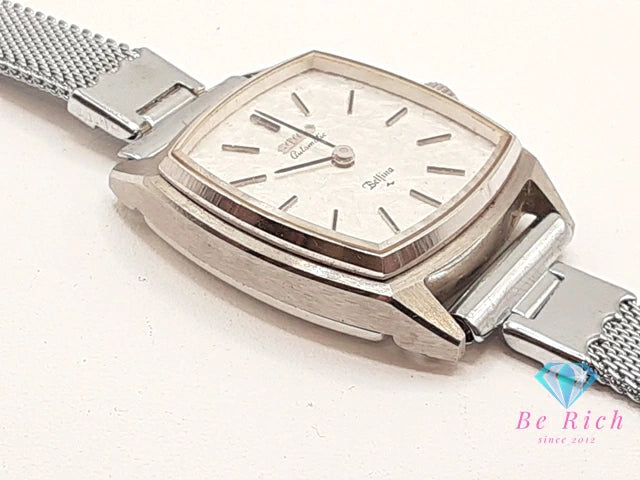 セイコー SEIKO ベルフィーナ 自動巻き レディース 腕時計 2431-3000 シルバー SS ブレス アナログ クォーツ QZ ウォッチ アンティーク ヴィンテージ BELFINA 【中古】【送料無料】 ht6353