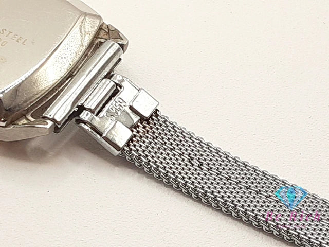 セイコー SEIKO ベルフィーナ 自動巻き レディース 腕時計 2431-3000 シルバー SS ブレス アナログ クォーツ QZ ウォッチ アンティーク ヴィンテージ BELFINA 【中古】【送料無料】 ht6353