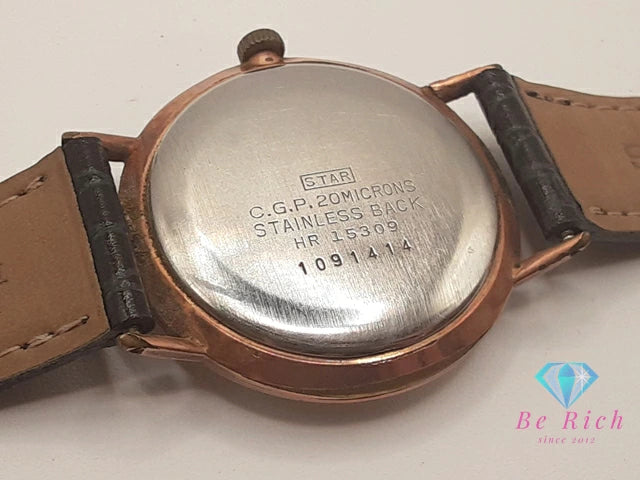 シチズン CITIZEN ホーマー 手巻き メンズ 腕時計 HR15309 シルバー ブラック 黒 SS レザー ブレス アナログ ウォッチ アンティーク ヴィンテージ HOMER 【中古】【送料無料】 ht6354
