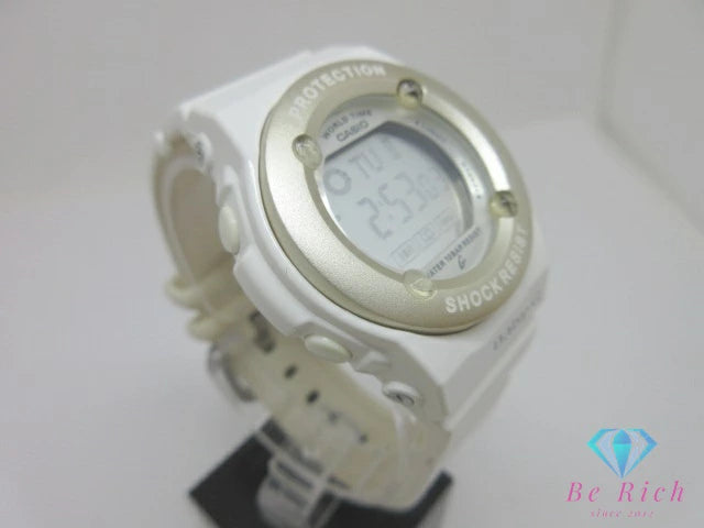 カシオ CASIO Baby-G レディース 腕時計 BG-1320 白 ホワイト 樹脂 ラバー ブレス デジタル クォーツ QZ ウォッチ G-SHOCK ベビー ジー【中古】【送料無料】ht6610