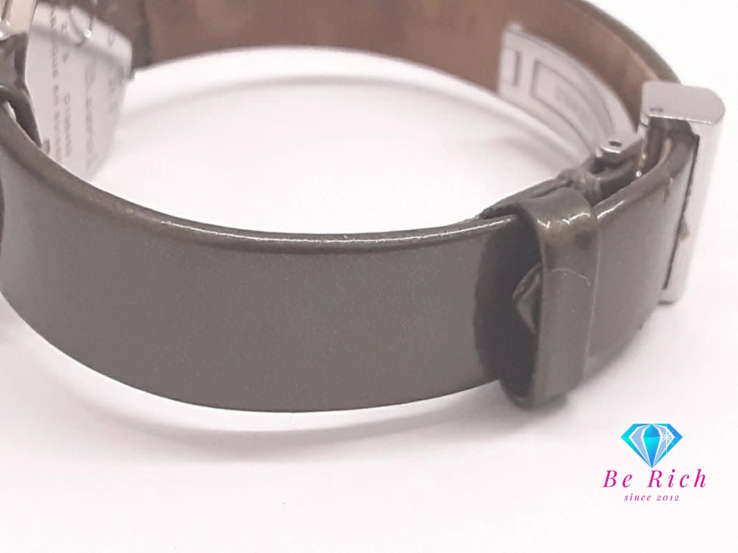 ブルガリ BVLGARI B-zero1 レディース 腕時計 BZ 22 S 黒 ブラック カーキ グリーン 緑 SS レザー ブレス ロゴ アナログ クォーツ QZ ウォッチ ビーゼロワン 【中古】【送料無料】 bt3478