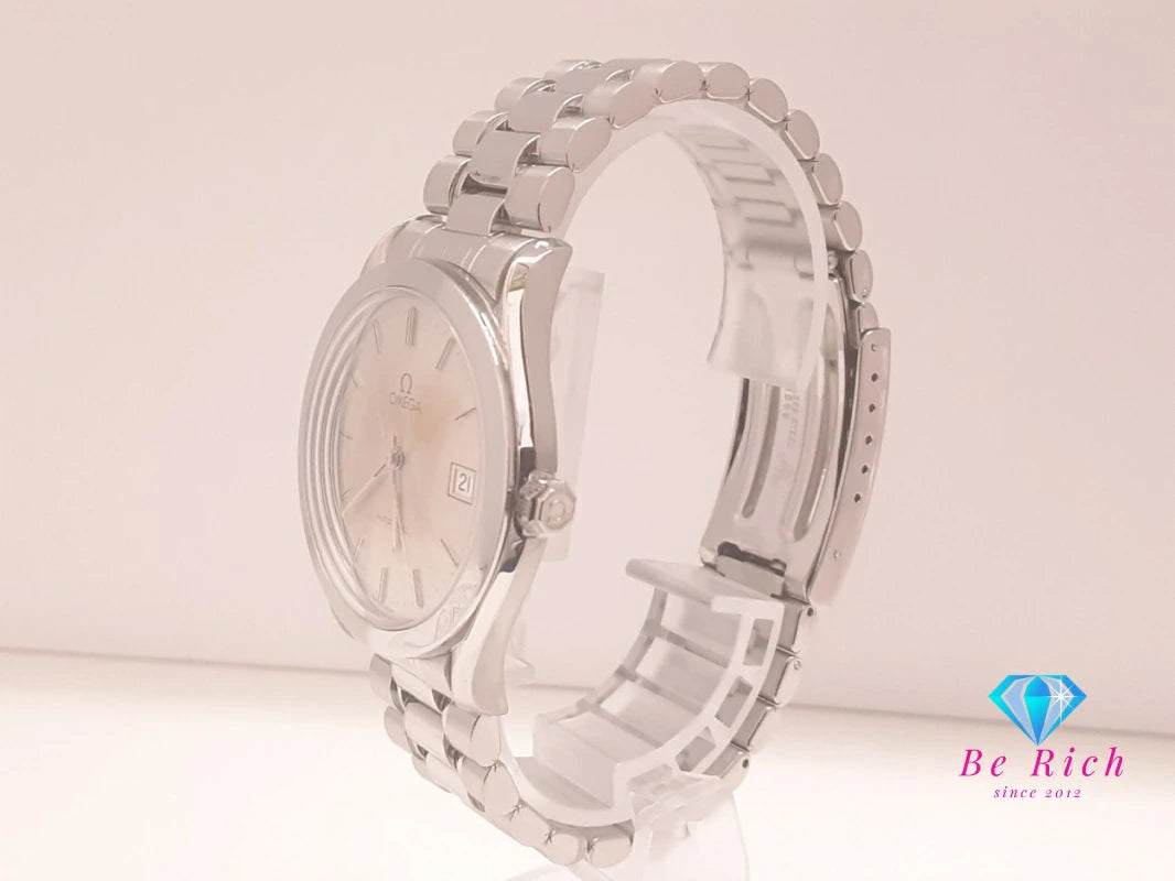 OH 仕上げ済 オメガ OMEGA スピードマスター デイデイト クロノグラフ 自動巻き メンズ 腕時計 3523.30 シルバー SS ブレス オートマ AT アナログ ウォッチ トリプル カレンダー Speedmaster 【中古】【送料無料】 bt3498