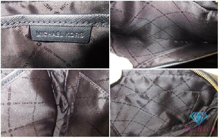 マイケルコース MICHAEL KORS ショルダーバッグ 35TBGTTC9L ブラック 黒 レザー ロゴ スクエア ポシェット クロスボディ 斜め掛け 鞄 【中古】【送料無料】 sh1784