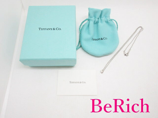 ティファニー TIFFANY & Co. Pt950 プラチナ バイザヤード 1P ダイヤモンド ネックレス ペンダント エルサ ペレッティ 宝石 ジュエリー アクセサリー 【中古】【送料無料】 ba2273