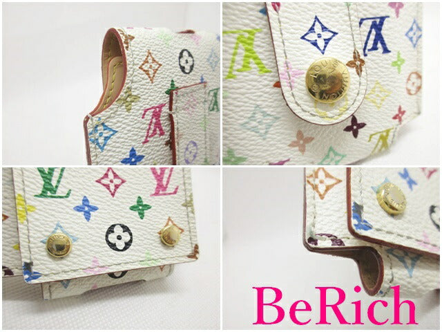 ルイ ヴィトン LOUIS VUITTON モノグラム マルチカラー iPod nano ミニ ケース M60014 ブロン 白 ホワイト PVC レザー LV ロゴ カバー アクセサリー 小物 アイポッド ナノ 【中古】【送料無料】bc1805
