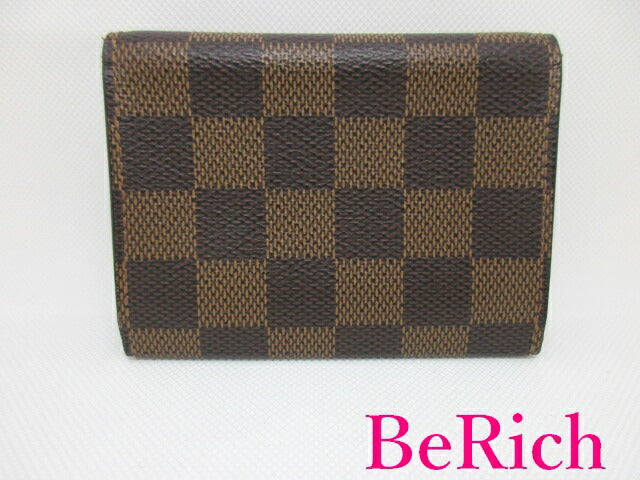 ルイ ヴィトン LOUIS VUITTON 名刺入れ カードケース ダミエ N62920 アンヴェロップ カルト ドゥ ヴィジット カード入れ ビジネス 小物 【中古】【送料無料】 bc1813