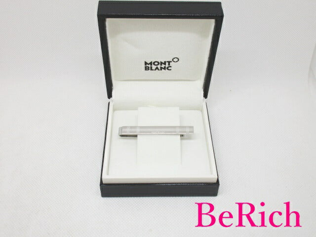 モンブラン MONTBLANC ネクタイピン シルバー ロゴ タイピン ビジネス スーツ 小物 【中古】【送料無料】 bh2186