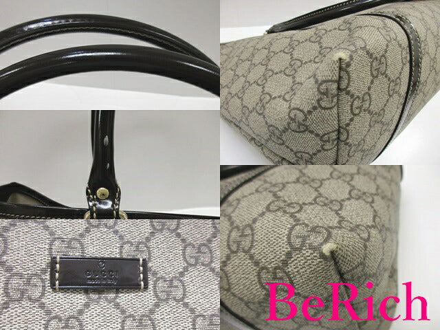 グッチ GUCCI トートバッグ 197953 GG プラス PVC レザー ロゴ スプリーム ショルダーバッグ ハンドバッグ 鞄 【中古】【送料無料】 bk7204