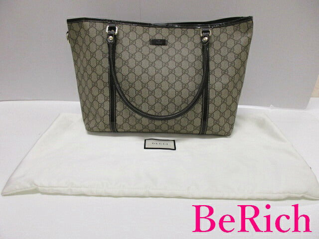 グッチ GUCCI トートバッグ 197953 GG プラス PVC レザー ロゴ スプリーム ショルダーバッグ ハンドバッグ 鞄 【中古】【送料無料】 bk7204