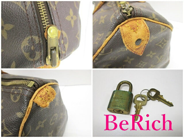 ルイ ヴィトン LOUIS VUITTON ハンドバッグ モノグラム スピーディ 35 M41524 LV ロゴ ボストンバッグ ショルダーバッグ 鞄 【中古】【送料無料】 bk7303