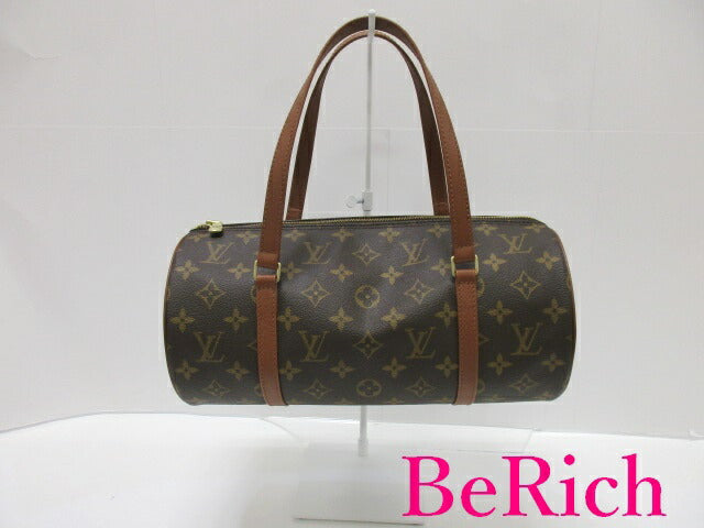 ルイ ヴィトン LOUIS VUITTON ショルダーバッグ モノグラム パピヨン M51385 PVC レザー 筒型 丸型 ポーチ ハンドバッグ 鞄 【中古】【送料無料】 bk7452