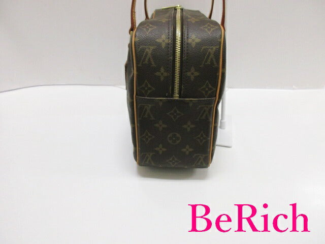 美品 ルイ ヴィトン LOUIS VUITTON ショルダーバッグ モノグラム シテ GM M51181 茶 ブラウン LV ロゴ PVC レザー ハンドバッグ 鞄 【中古】【送料無料】 bk7464
