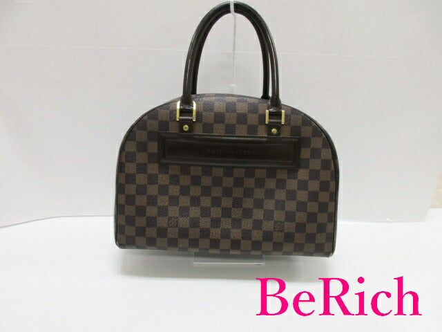 ルイ ヴィトン LOUIS VUITTON ハンドバッグ ダミエ ノリータ N41455 エベヌ LV ロゴ ショルダーバッグ 半円 半月 ドーム型 手提げ 肩掛け 鞄 【中古】【送料無料】 bk7494