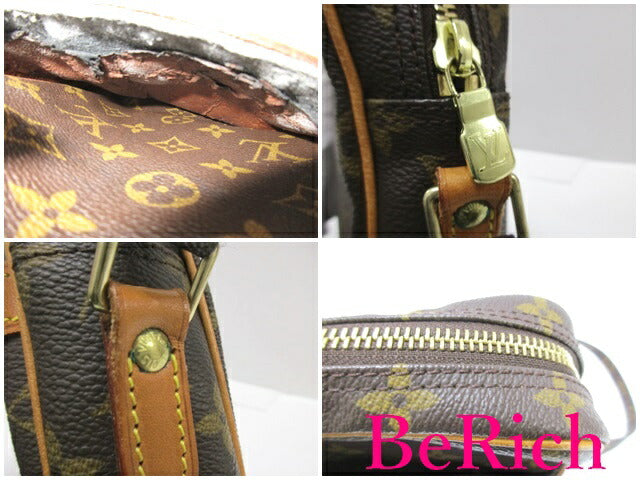 ルイ ヴィトン LOUIS VUITTON ショルダーバッグ モノグラム ダヌーブ M45266 LV ロゴ ポシェット 肩掛け 斜め掛け 鞄 【中古】【送料無料】 bk7564