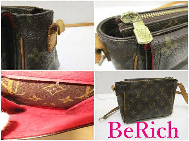 ルイ ヴィトン LOUIS VUITTON ショルダーバッグ モノグラム ヴィバ シテ PM M51165 LV ロゴ ポシェット 肩掛け 斜め掛け 鞄 【中古】【送料無料】 bk7648