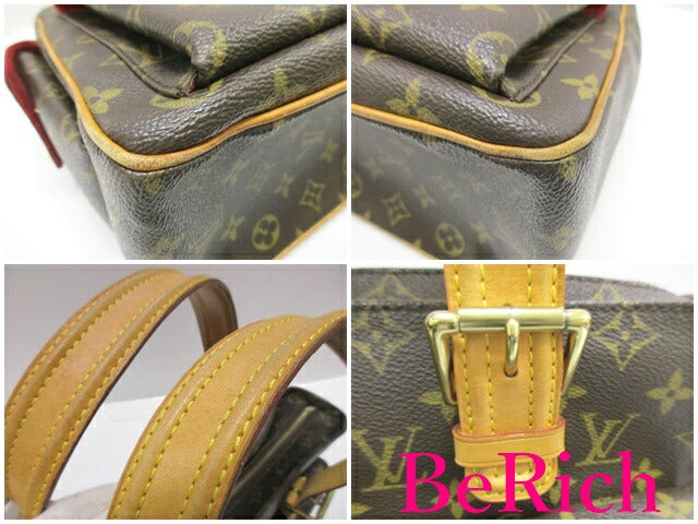 ルイ ヴィトン LOUIS VUITTON ショルダーバッグ モノグラム ミュルティプリ シテ M51162 LV ロゴ トートバッグ ハンドバッグ 肩掛け 鞄 【中古】【送料無料】 bk7654