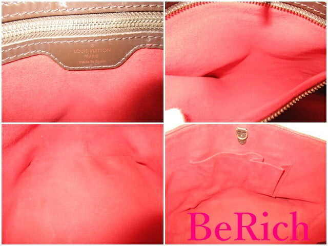 ルイ ヴィトン LOUIS VUITTON トートバッグ ショルダーバッグ ダミエ ハムステッド PM N51205 エベヌ ブラウン 茶 PVC レザー ハンドバッグ 肩掛け バッグ 鞄 メンズ レディース 【中古】【送料無料】 bk7776