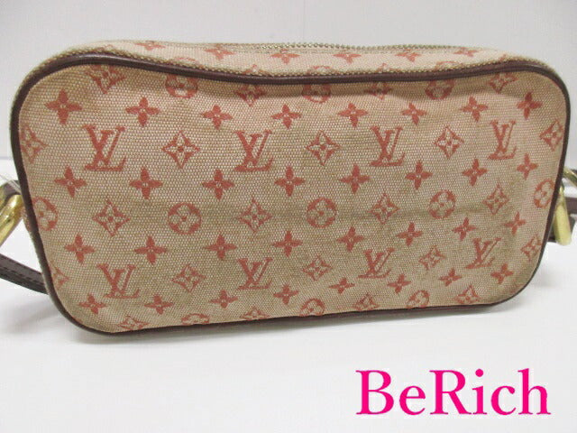 ルイ ヴィトン LOUIS VUITTON ショルダーバッグ モノグラム ミニ ジュリエット M92219 ピンク チェリー LV ロゴ ポシェット 肩掛け 斜め掛け 鞄 【中古】【送料無料】 bk8057