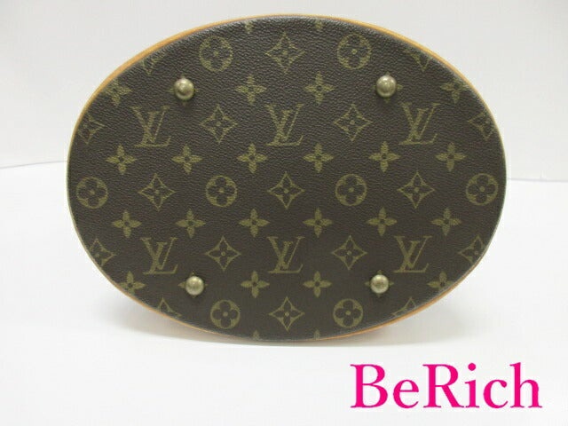 ルイ ヴィトン LOUIS VUITTON トートバッグ モノグラム バケット GM M42236 LV ロゴ バケツ型 ショルダーバッグ ハンドバッグ 肩掛け 鞄 【中古】【送料無料】 bk8100