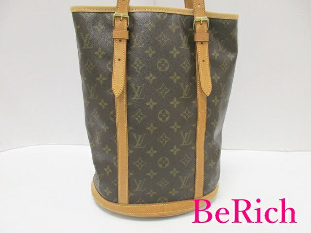 ルイ ヴィトン LOUIS VUITTON トートバッグ モノグラム バケット GM M42236 LV ロゴ バケツ型 ショルダーバッグ ハンドバッグ 肩掛け 鞄 【中古】【送料無料】 bk8100