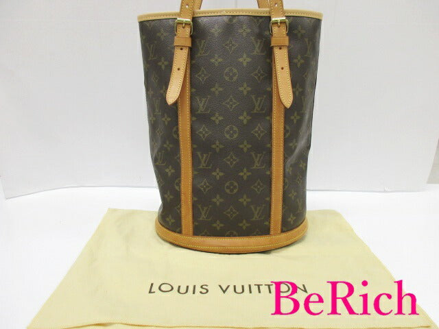 ルイ ヴィトン LOUIS VUITTON トートバッグ モノグラム バケット GM M42236 LV ロゴ バケツ型 ショルダーバッグ ハンドバッグ 肩掛け 鞄 【中古】【送料無料】 bk8100