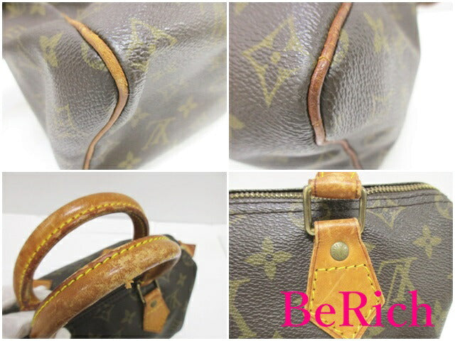 ルイ ヴィトン LOUIS VUITTON ハンドバッグ スピーディ 25 M41528 モノグラム LV ロゴ ミニ ボストンバッグ ショルダーバッグ 鞄 M41109 【中古】【送料無料】 bk8136