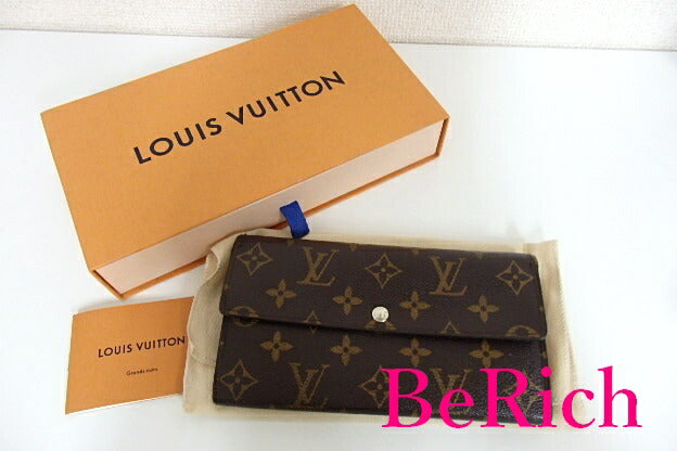 ルイ ヴィトン LOUIS VUITTON 長財布 モノグラム ポルトフォイユ サラ M61734 ロゴ 二つ折り財布 ロング ウォレット 【中古】【送料無料】 bs2485