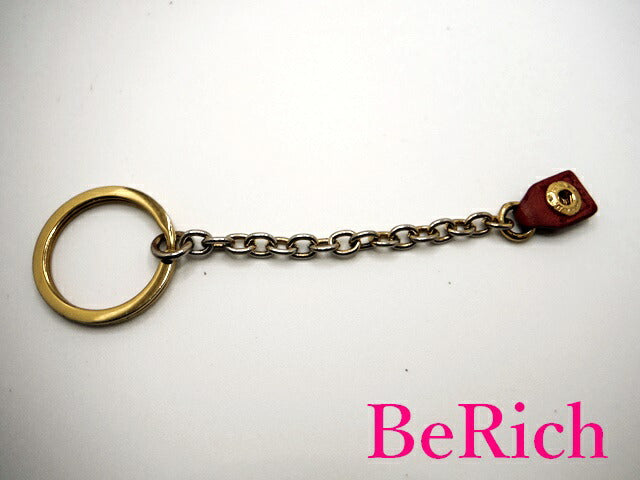 プラダ PRADA キーリング 付 キーケース 1PP026 ピンク サフィアーノ レザー ロゴ スマート キーホルダー アクセサリー 小物 【中古】【送料無料】 bs3074