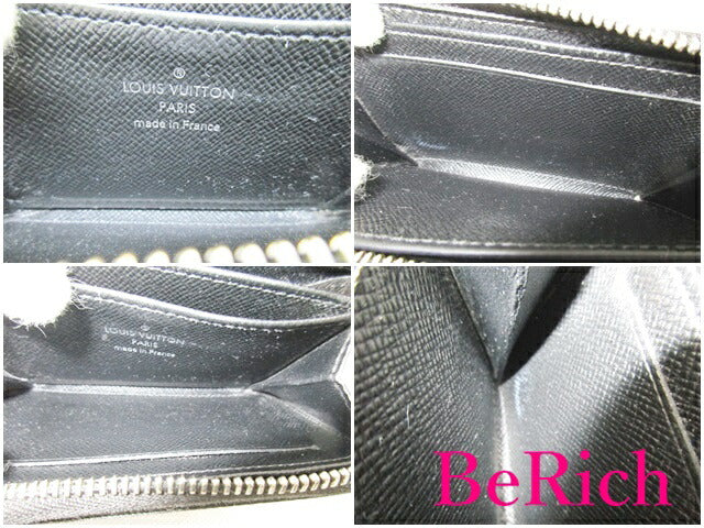 ルイ ヴィトン LOUIS VUITTON コインケース 小銭入れ N63076 ダミエ グラフィット ジッピー コイン パース カードケース コンパクト ウォレット 【中古】【送料無料】 bs3242