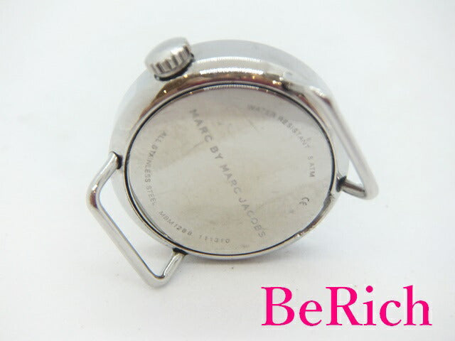 マーク バイ マークジェイコブス MARC BY MARC JACOBS レディース 腕時計 MBM1288 エイミー ディンキー ピンク 文字盤 SS レザー ブレス アナログ クォーツ QZ ウォッチ AMY DINKY 【中古】【送料無料】 bt2410
