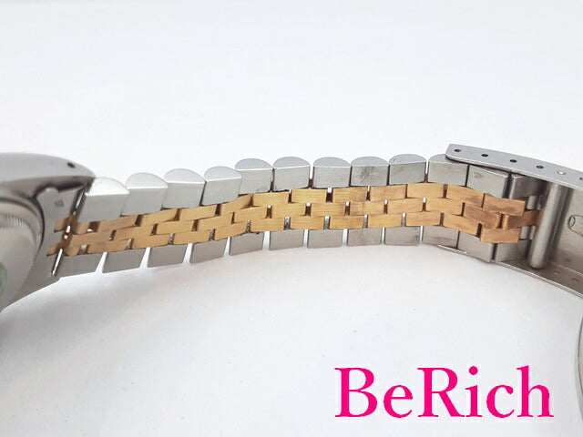 ロレックス ROLEX デイトジャスト 16013 96番 自動巻き メンズ 腕時計 シャンパン ゴールド 文字盤 SS K18 YG ブレス オートマ AT アナログ ウォッチ DATE JUST 【中古】【送料無料】 bt2499