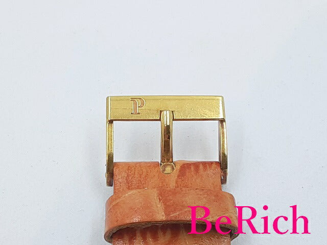 ピアジェ PIAGET プロトコール メンズ 腕時計 シルバー 文字盤 YG レザー ブレス 手巻き アナログ ウォッチ PROTOCOL 【中古】【送料無料】 bt2668