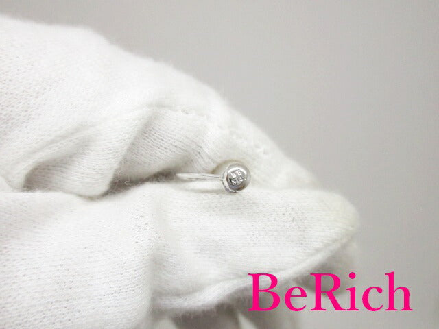 鑑別書付 真珠 パール 6.95 - 6.96 mm 珠 ネックレス イヤリング セット K14 WG 14金 585 SILVER シルバー SV 宝石 ジュエリー アクセサリー パーティ フォーマル 【中古】【送料無料】dgs2407