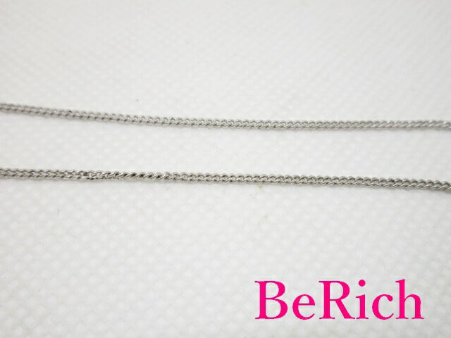シルバー キュービック ジルコニア 付 一粒 デザイン プチ ネックレス ペンダント SILVER CZ ジュエリー アクセサリー 【中古】【送料無料】dgs2641