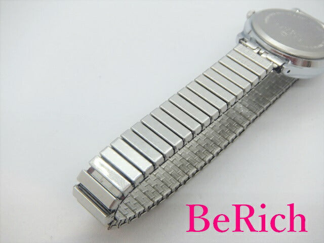 セイコー SEIKO アルバ ALBA レディース 腕時計 V515-6481 白 ホワイト 文字盤 SS シルバー クォーツ QZ ウォッチ 【中古】【送料無料】 ht3948