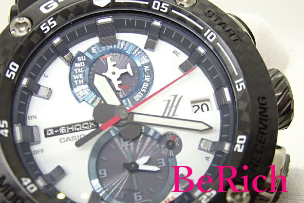 美品 カシオ CASIO G-SHOCK グラビティ マスター メンズ 腕時計 GWR-B1000HJ-1AJR ブラック 黒 文字盤 カーボン 樹脂 ブレス ソーラー クォーツ QZ ウォッチ 【中古】【送料無料】ht4044